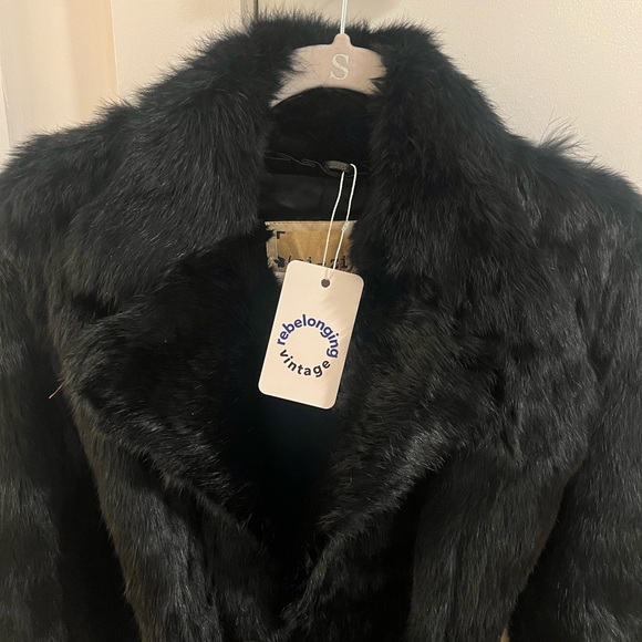 Rabbit Fur Coat - Picture 4 of 5